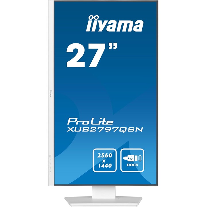 Iiyama G-master Xub2797qsn-w2 PC Screen 68.6 Cm (27") 2560 X 1440 Pixels 4k Ultra Hd Led White