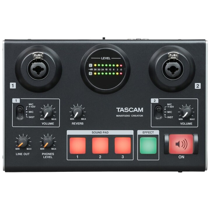 Tascam US-42B - MiniStudio-Series "Creator" - USB audio interfaces