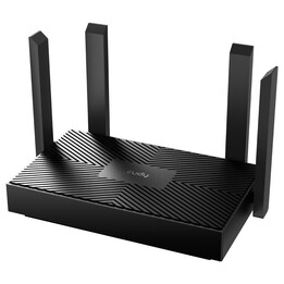 Cudy WR1500 WLAN-Router Gigabit Ethernet Dual-Band (2,4 GHz/5 GHz) Schwarz