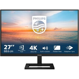 Philips 1000 series 27E1N1900AE/00 LED display 68,6 cm (27") 3840 x 2160 Pixel 4K Ultra HD LCD Schwarz