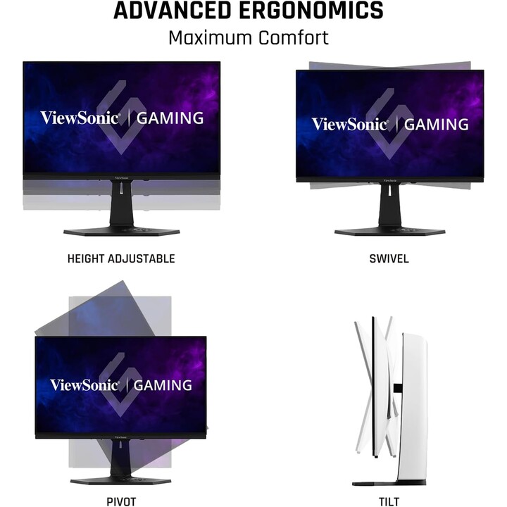 Viewsonic XG272-2K-OLED PC Monitor 68.6 cm (27") 2560 x 1440 Pixels Quad HD Black, White
