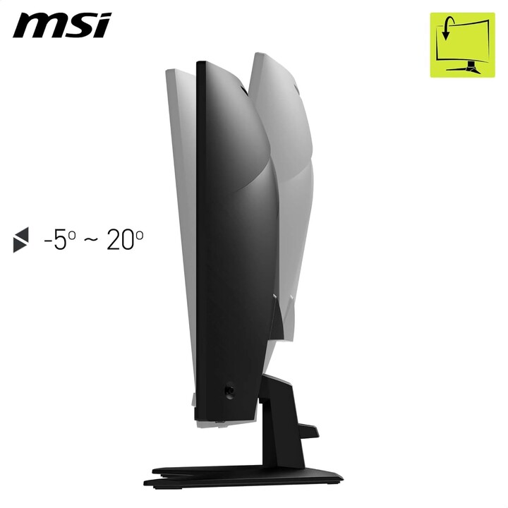 Msi Mag 32c6x Pantalla Para Pc 80 Cm (31.5") 1920 X 1080 Pixeles Full Hd Negro