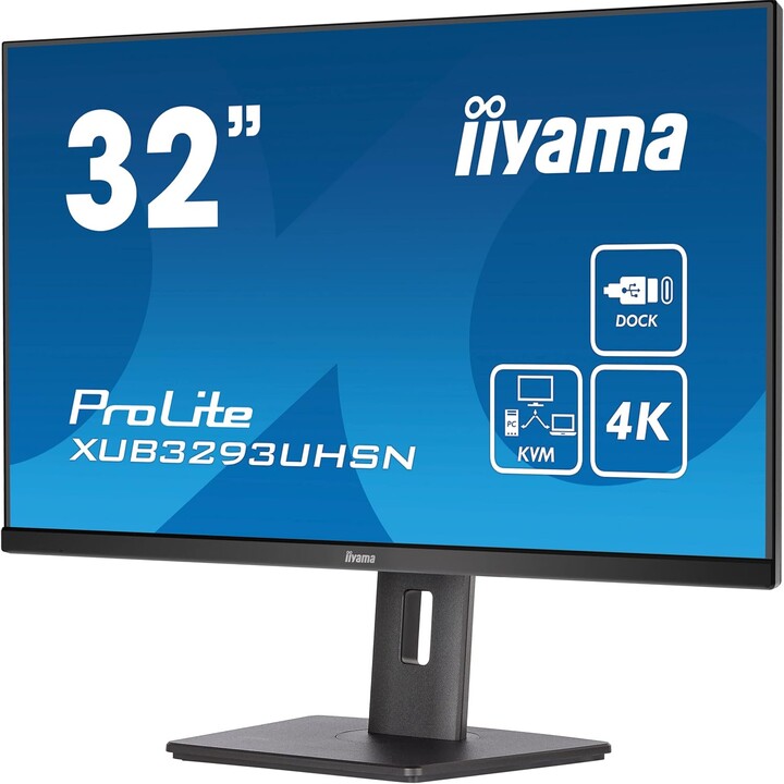 Monitor iiyama prolite xub3293uhsn-b5 31,5" LED IPS Ultrahd 4K USB-C