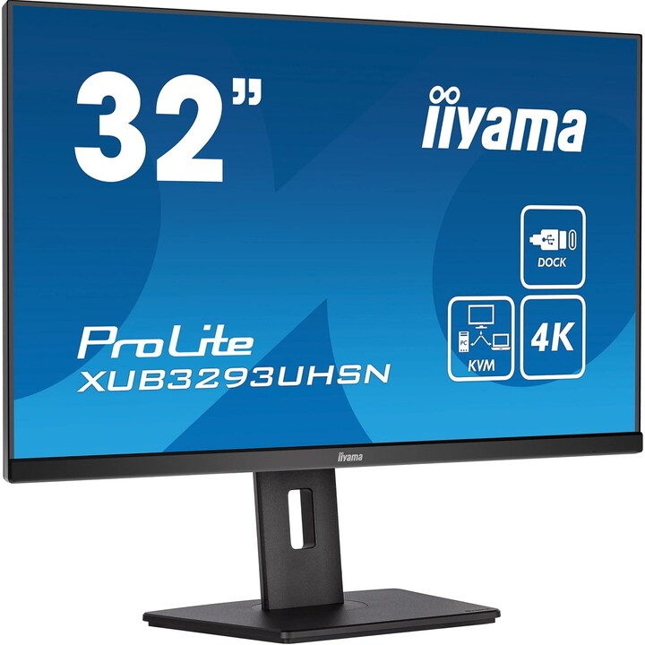 Monitor iiyama prolite xub3293uhsn-b5 31,5" LED IPS Ultrahd 4K USB-C