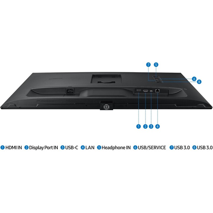 Pantalla LED Samsung LS32B800PXPXEN 81,3 cm (32") 3840 x 2160 píxeles 4K Ultra HD Negro