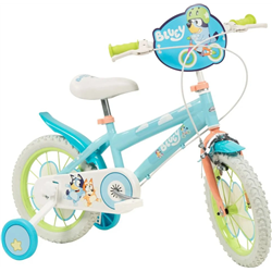 TOIMSA Bluey 12" Vélo Enfant Blue-Lime