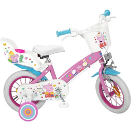 TOIMSA 12" Kinderfahrrad Peppa Pig Pink