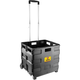 Hand trolley, folding box, 35 kg load capacity