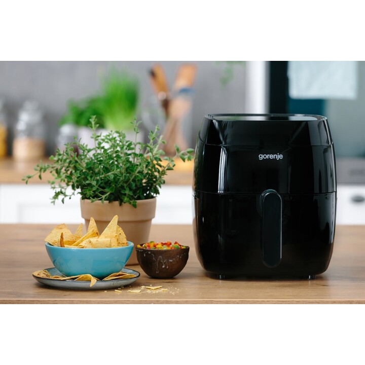 Fritadeira de ar quente Gorenje AF1409DB Single 3,2 L 1400 W Preta