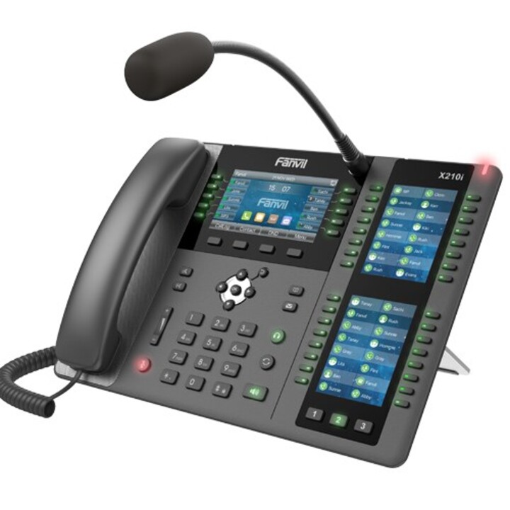 Telefono IP Fanvil X210i Nero, Grigio LCD a 20 linee