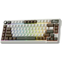 Royal Kludge RKL75 ISO-ES RGB Hot-Swappable Switch Cream Wireless Palm Green