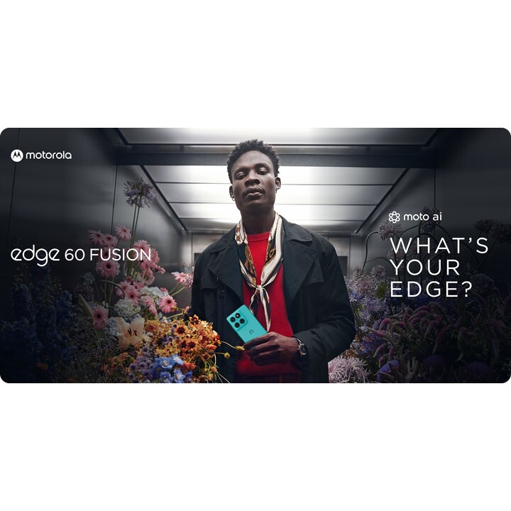 Motorola Edge 60 Fusion 5G, 8GB da 256 GB Dual Sim, Slipstream