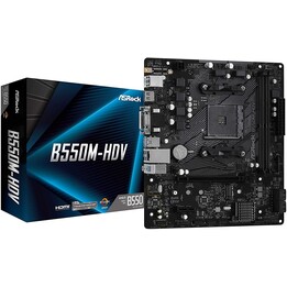Asrock B550M-HDV Emplacement AM4 micro ATX AMD B550