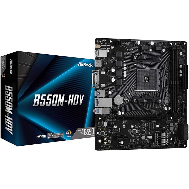 ASRock B550M-HDV (AM4)