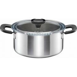 5L pot stainless steel with a lid Functional Form