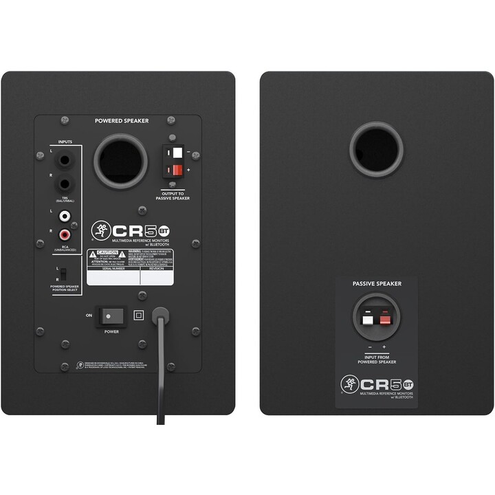 Mackie CR5BT Active Monitors with Bluetooth