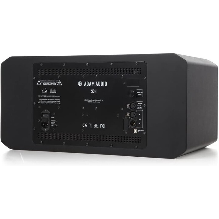Adam Audio S3H Monitor de estúdio de 7 polegadas duplo de 7 polegadas