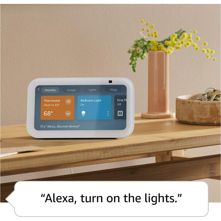 Amazon Echo Show 5 Glacier 2023, bianco