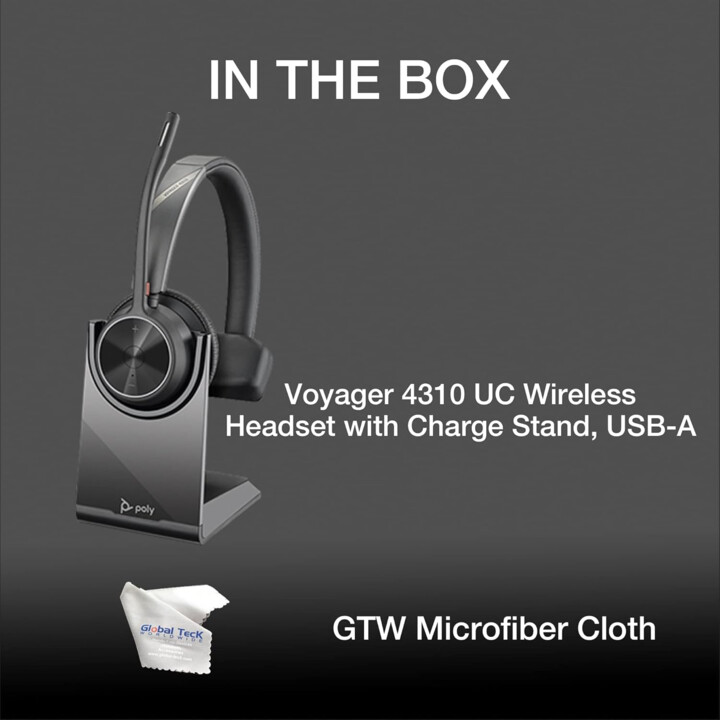 Poly Voyager 4310 USB C. Microsoft-Version + BT700