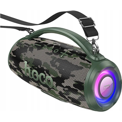 HOCO HA4 Surge Altavoz portátil Blutooth/ FM/ Tarjeta TF/ Memoria USB/ AUX 2 x 20 W Verde