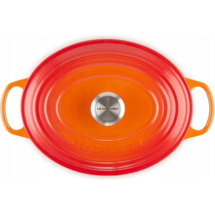Le Creuset Signature Bräter oval 29 cm, ofenrot