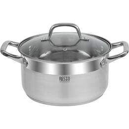 Cacerola Resto 92004 con tapa ⌀22, h 12 cm, 4.6l