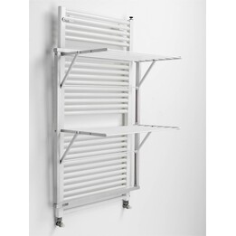 ARREDAMENTI KLAUS Stendibiancheria per termosifone - 89 x 68 cm, Bianco