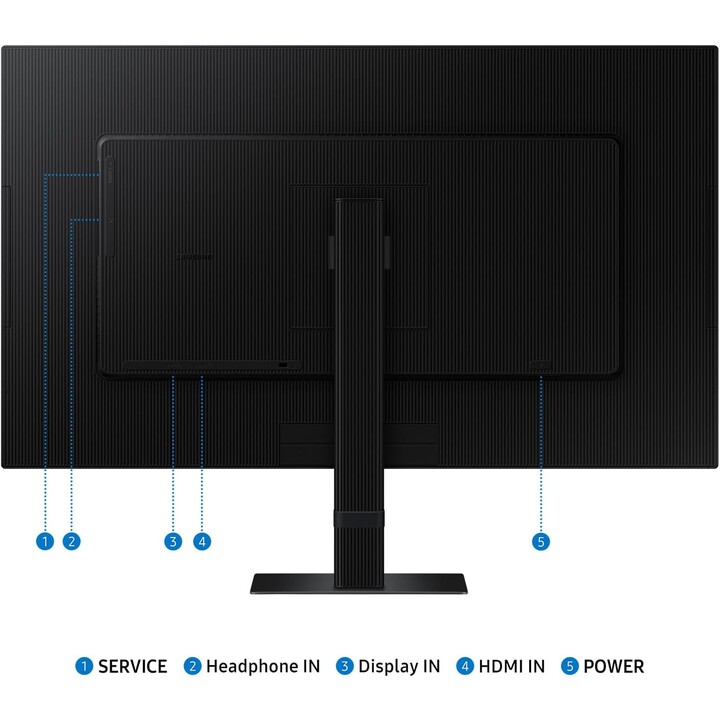 Monitor de 27 polegadas IPS, 60 Hz, UHD, DP e HDMI
