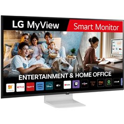 Monitor Inteligente LG 43SQ700S-W 42,5 / 4K/ Smart TV/ Multimídia/ Branco