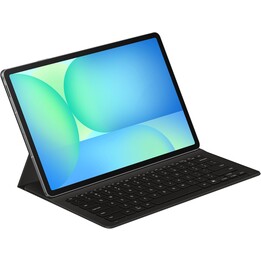 Samsung SM-X620,X625 Tab S10 FE+ QWERTZ (German) Book Cover Slim Keyboard Black EF-DX620BB