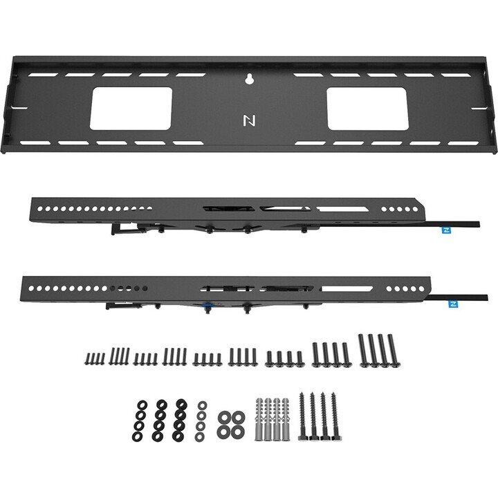 Neomounts WL35-750BL18 Support mural inclinable pour écran 55-98" - verrouillable - installation rapide - TÜV