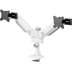 Neomounts DS65S-950WH2 Monitor arm 24-34 inch - gas spring - Topfix - multi-adjustable - 180°-stop