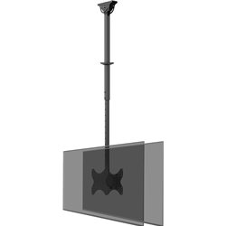 Neomounts CL35-340BL22 Soporte de techo para dos monitores/TV de 23 a 42 pulgadas (alto: 106-156 cm) - negro