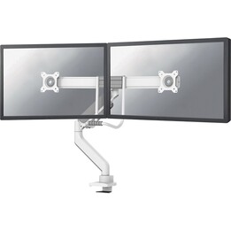 Neomounts DS75-450WH2 Brazo de monitor 17-32" - resorte de gas - Topfix - Tope-a-180°