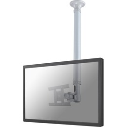 Neomounts FPMA-C100SILVER Soporte de techo para monitor/TV de 10 a 30 pulgadas - altura 79-129 cm - plateado