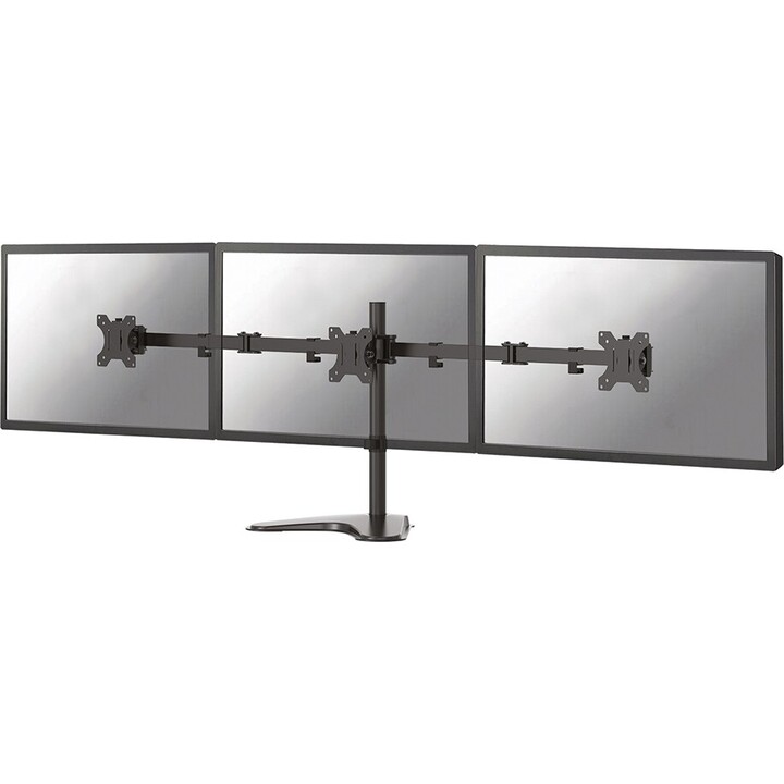 Neomounts FPMA-D550DD3BLACK Soporte para tres monitores - 13-27 pulgadas - 0-6 kg/pantalla - negro