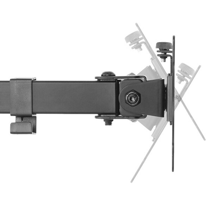 NEOMOUNTS FPMA-D550DD3BLACK TRIPLE MONItenal Stand - 13-27 pouces - 0-6 kg / écran - noir