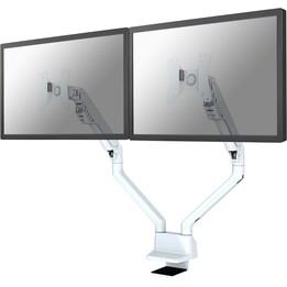 Neomounts FPMA-D750DWHITE2 Braccio per monitor 10-32" - molla a gas - Topfix - 180°-stop