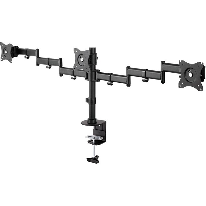 Neomounts NM-D135D3BLACK montagem e suporte para monitores 68,6 cm (27") Secretária Preto