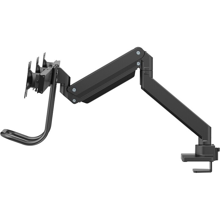 Neomounts NM-D775DX3BLACK Brazo de monitor 17-27" - resorte de gas - Topfix - Tope-a-180°