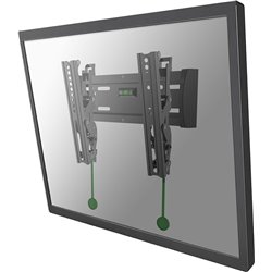 Neomounts Nm -W125Black Neigungsbare TV -Mount -Wand - 10-40 Zoll - max. 20 kg - Vesa 75x75-200x200 - Schwarz