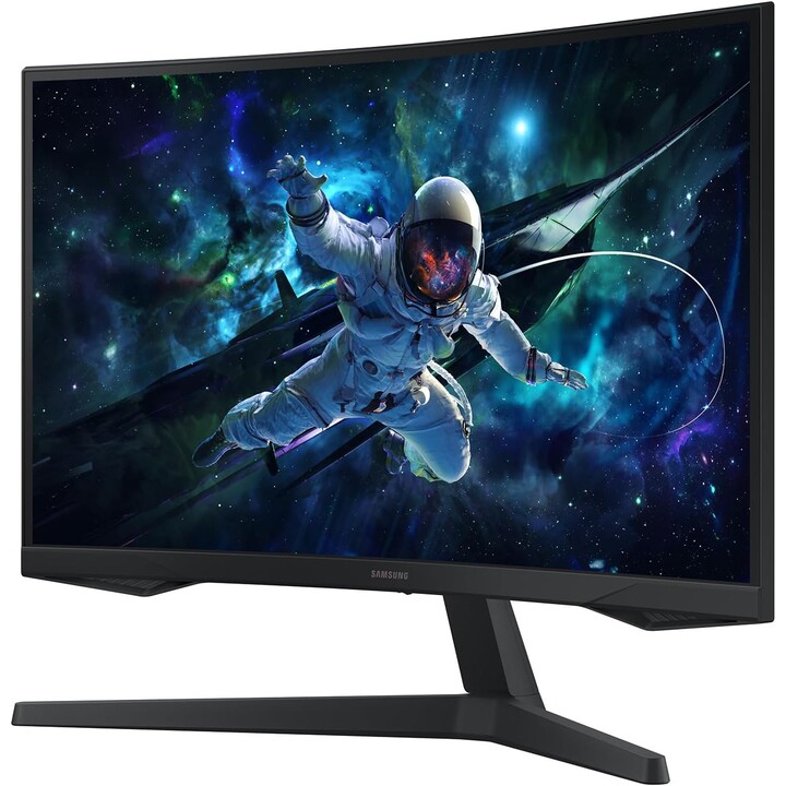 68,6xm/27" (2560x1440) Samsung Odyssey G5 S27CG554EU 16:9 QHD 1ms 165Hz HDR10 HDMI DP Black