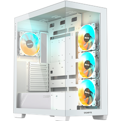 Case | Gigabyte | Miditrower | Painel transparente | ATX | Microatx | Miniitx | Color White | GB-C500Pist