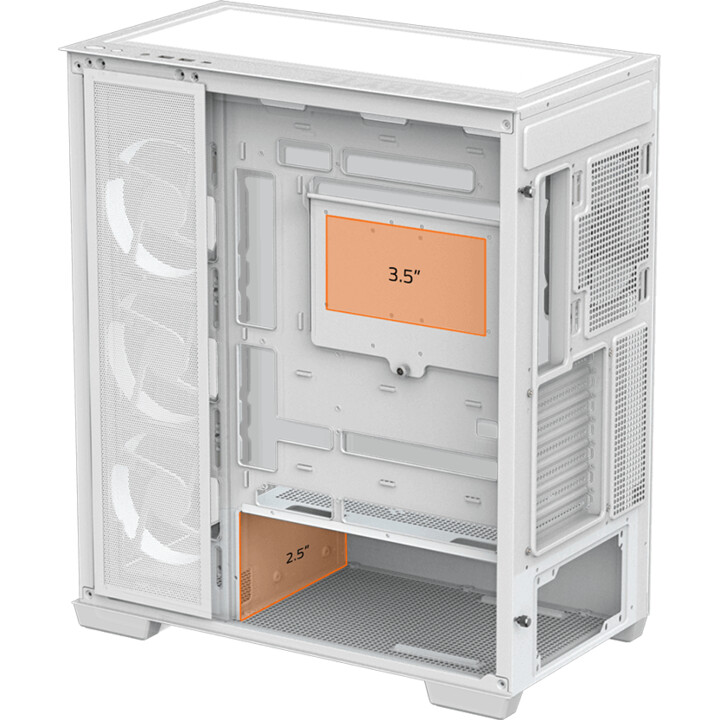 Case | Gigabyte | Miditower | Panel transparente | ATX | Microatx | Miniitx | Blanco | GB-C500Pist