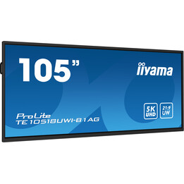 Iiyama Prolite Pizarra De Caballete Digital 2,74 M (108") Led Wifi 450 Cd / M² 5k Ultra Hd Negro Pantalla Táctil Procesador Inco