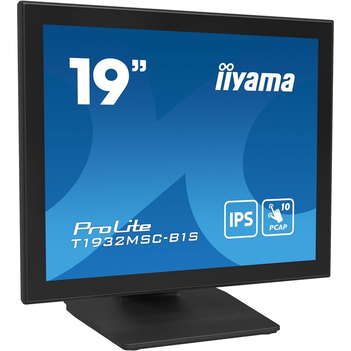 Iiyama Prolite T1932msc-b1s Pantalla Para Pc 48,3 Cm (19") 1280 X 1024 Pixeles Full Hd Led Pantalla Táctil Mesa Negro