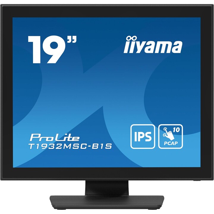 Iiyama Prolite T1932msc-b1s Pantalla Para Pc 48,3 Cm (19") 1280 X 1024 Pixeles Full Hd Led Pantalla Táctil Mesa Negro