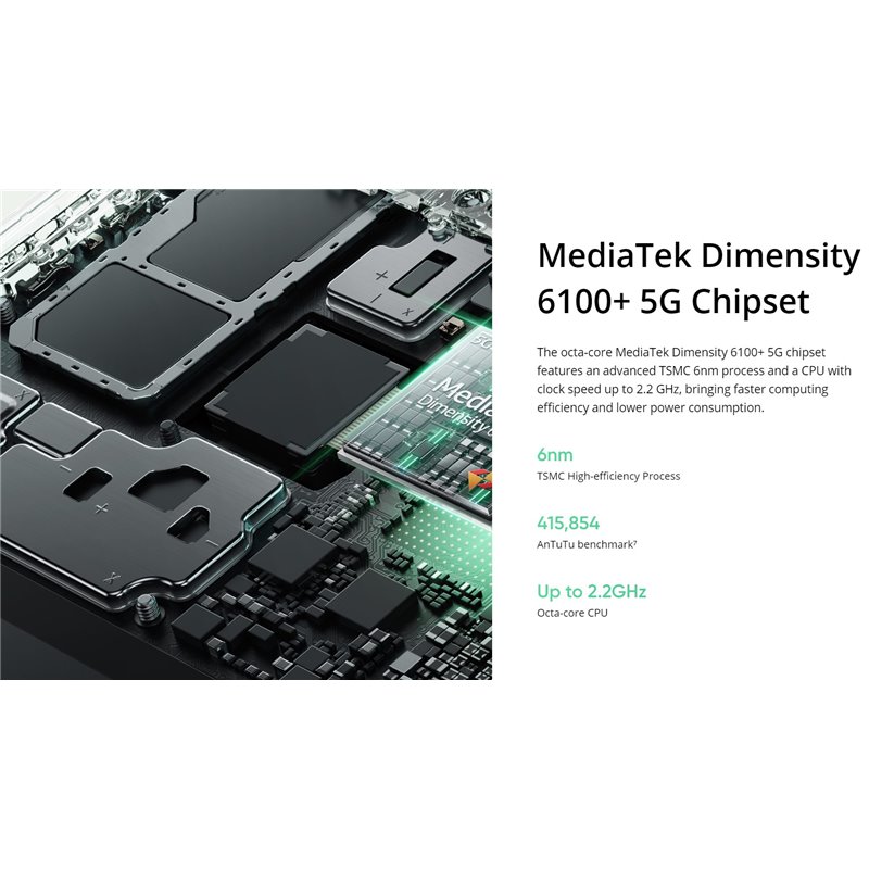 Realme 12X 5G 8GB/256GB Feather Green