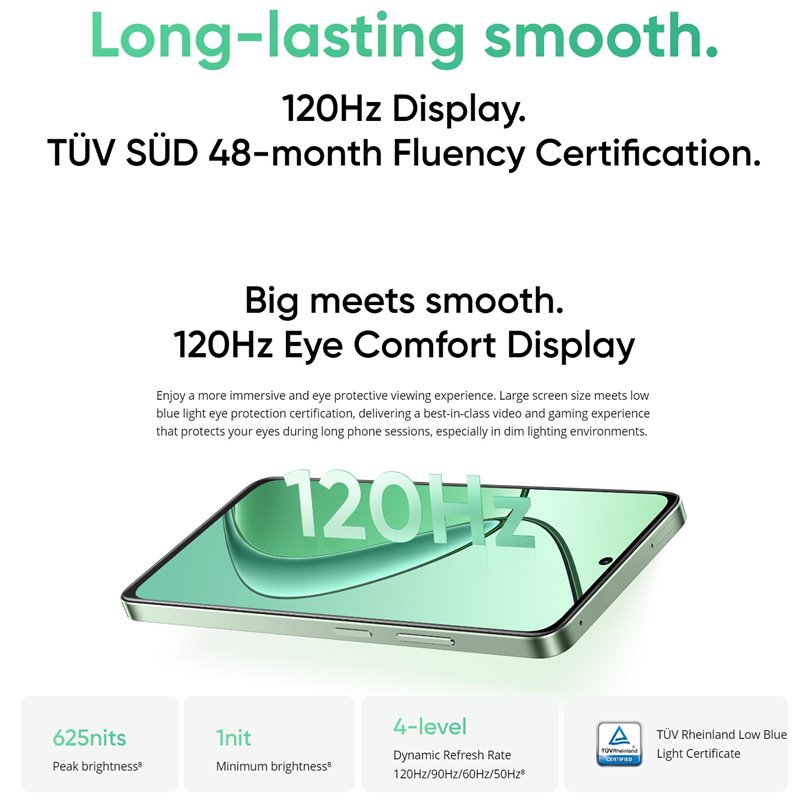 Realme 12X 5G 8GB/256GB Feather Green