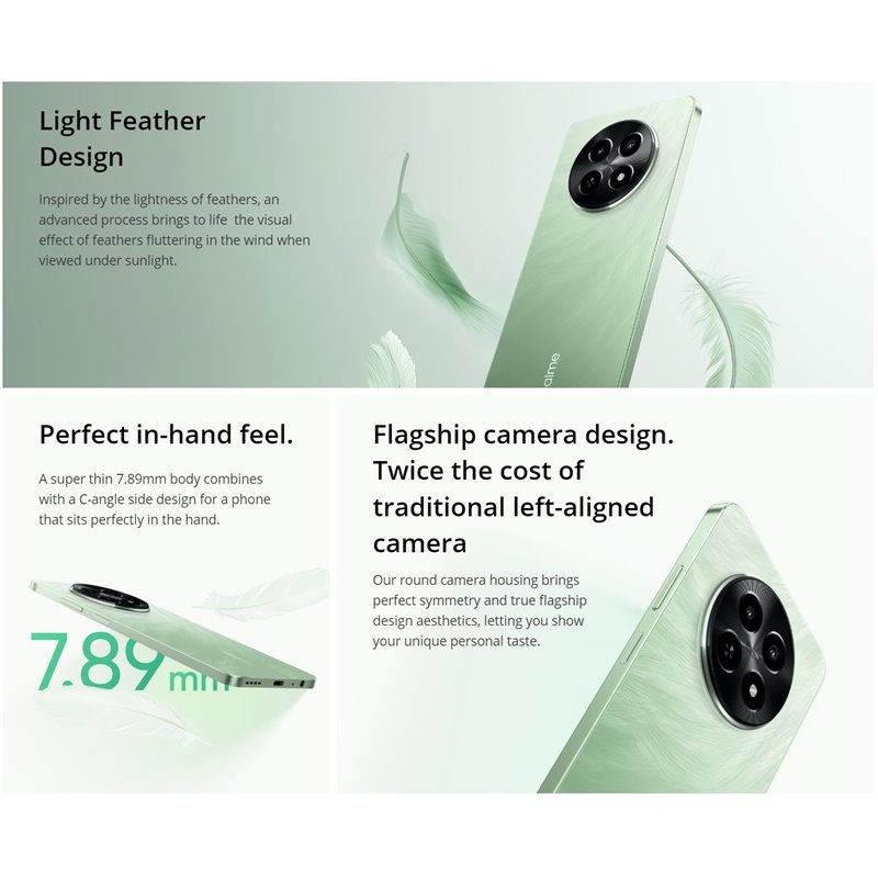 Realme 12X 5G 8GB/256GB Feather Green